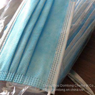 Disposable 3ply Non Woven Fabric Mask Protective Equipment for Personal Care photo-2