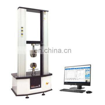 Portable desktop with universal testing machine for tension