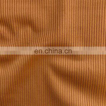 Good Drapery Solid Dyed 100% Polyester 6 Wale Corduroy Fabric for Jacket/pillow/trousers photo-5