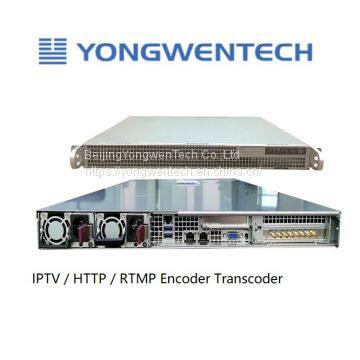 4K HEVC/H.264 Encoder 9000 Broadcast Level Device 32 Channels IPTV HD H.265 Transcoding