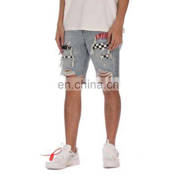 DiZNEW Bulk Wholesale American and European Style Distressed Jean Short Men photo-5