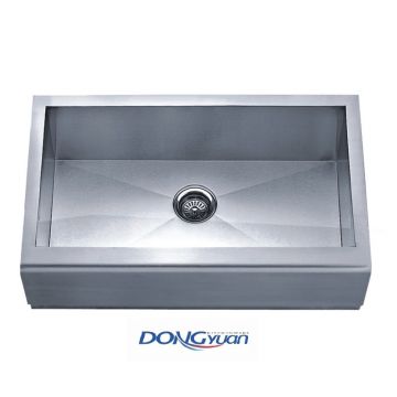 Guangdong Dongyuan Kitchenware R0 Single bowl Farmhouse Apron Front Kitchen Sink (DY-H-HA307)