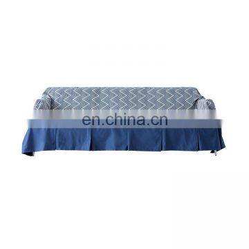 Yiwu Factory Home Decor Furniture Protector Fabric Couch Cover Triangular Stripe Jacquard Sofa Cover Protector photo-3