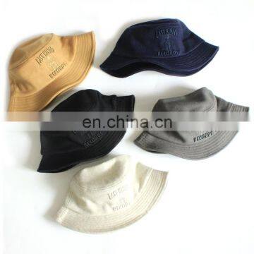 Cotton custom Logo bucket hats and caps