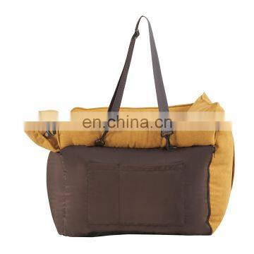 Pet Car Seat Bed Luxury Dog Travel Bed With Handle Soft Dog Boster Car Seat Indoor Pet Sofa photo-4