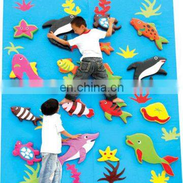 Children's Climbing Walls Can be Designed for Outdoor or Indoor Diversification