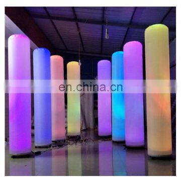Wholesale 2.5mH Ivory Inflatable Led Tube Attractive Party Decoration photo-4