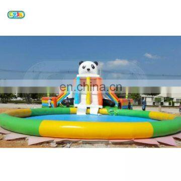 Animal Panda China Commercial Inflatable Water Park for Sale
