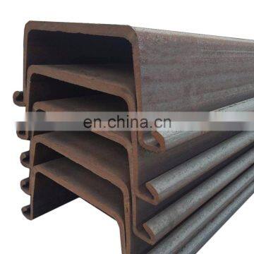 Manufacturers Specification for Cold Rolled u Steel Sheet Pile