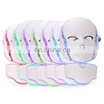 Professional 7 Color LED Neck Face Mask PDT Facial LED Photon Light Therapy Mask Beauty Equipment photo-2
