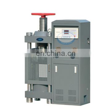 Concrete Bending Crush Strength Compression Tester Machine