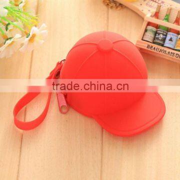 Hotest Design Silicone Rubber Mini Cap Coin Purse Trend Women Coin Handbag Purse Supplier's Choice photo-4