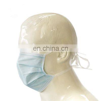 Hot Sale 3ply Disposable Medical Mask Surgical Face Mask in Blue Color