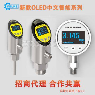 Flow switch capable of measuring temperature