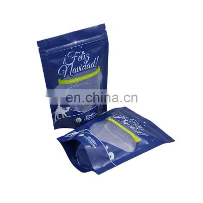 Wholesale runtz plastic bag connected food packaging mylar bags with zipper