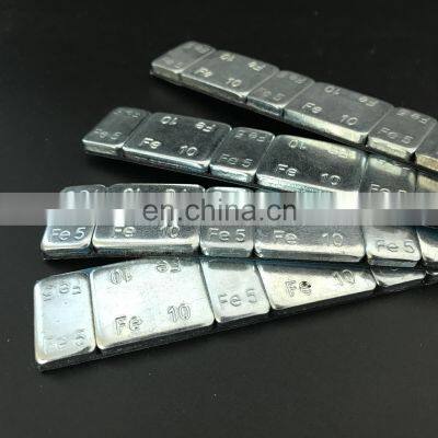 Fe Tire Balancing Weights Adhesive Wheel Balance Weights for Steel and Alloy Rim Keep Balancing With Different Tapes photo-4