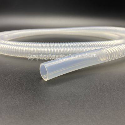 Customization Insulation Tube Pfa Corrugated Tubing Transparent Pipe Manufacture Tubes Plastic