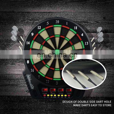 LED Round Dart Board With Battery Professional Indoor Dart Machine Customelectronic Board Darts photo-2