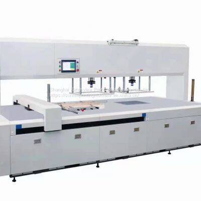 Full automatic paper tag inner hole drilling machine