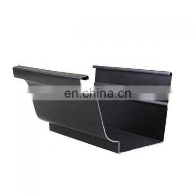 Rain Gutters Drainage System Metal Aluminum Galvanized Roof Water Collector Price