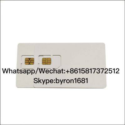 64k 128K Milenage Algorithm 4G LTE Blank Programmable Usim SIM Card SIM card 64K SIM card