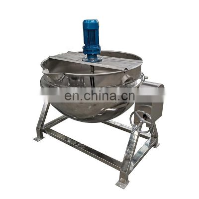 Factory Sale 50L/100L/200L/300L/500L SUS304 Electric/Gas Jacketed Kettle