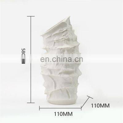 Nordic Stone Shape Living Room Decoration Luxury Ceramic Vase
