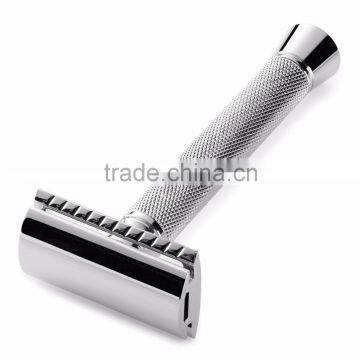 Double edge safety razor / safety razor handle kit / barber shaving safety razors handle set