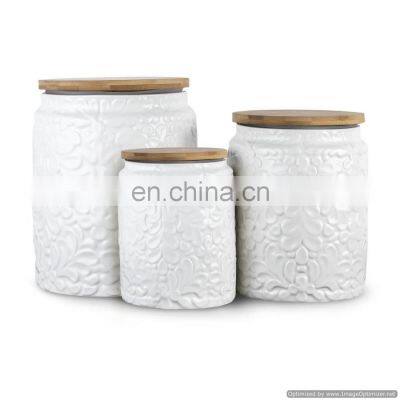 white canister sets