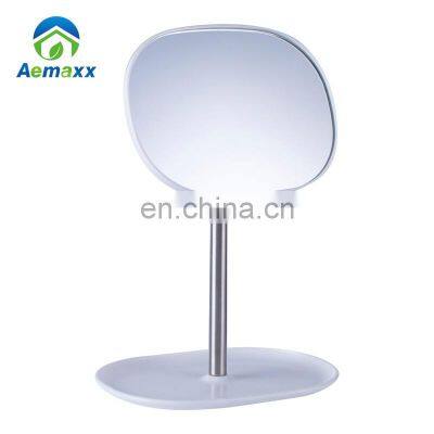 Plastic Bathroom Accessories New Simple Bathroom Set Elegant Design 6pcs Plastic Bathroom Accessory Set photo-4