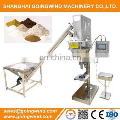 pdf-500 manual powder filling machine semi-auto sachet bag pouch flour auger packing packaging machines cheap price for sale