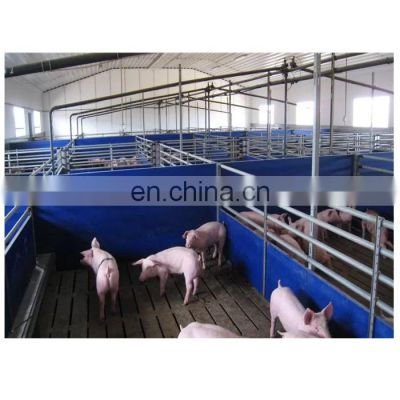 China professional design prefab steel frame pig farm shed house with insulated thermal panel for sale