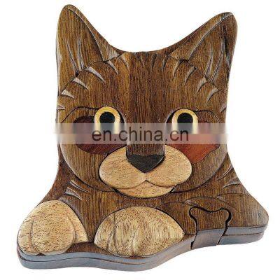 Vietnam Wooden Handicraft/ High Quality Wooden Jewelry Box/Animal Shaped Jewelry Boxes