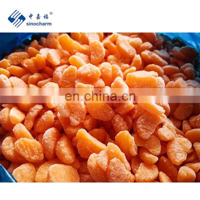 Sinocharm BRC-A Approved IQF Mandarin Segments Frozen Mandarin Orange