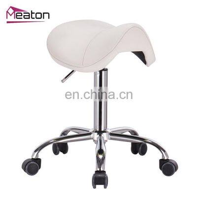 Newly high quality luxury design hair cutting simple style saddle stools