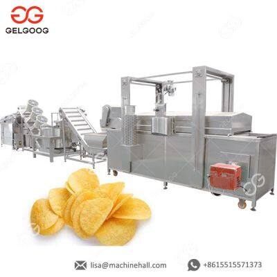 Planta de Máquina para Fazer Batatas Fritas Máquina de Batatas Fritas Completamente Automática Linha de Produção de Batatas Fritas Congeladas Turquia