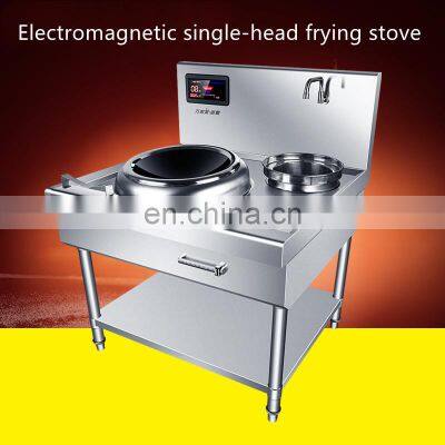Commercial Induction Cooker High Power 15KW Double Burner Three-phase Electric Concave Surface Canteen Big Pot Fierce Stove Sing photo-3