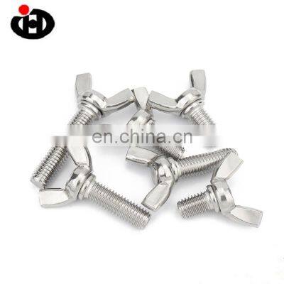 Customized A2-70 M4 M5 M6 Wing Shape Screw DIN316 Bolt Centering Fastener photo-4