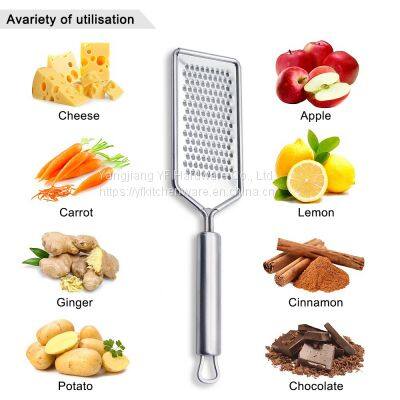 Kitchen Accessories Home and Kitchen Gadgets Handy Cheese Grater Eco-friendly Stainless Steel Potato Ginger Vegetable Zester Grater photo-4