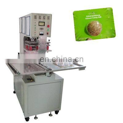 HF Plastic Sealer Welder High Frequency Turntable PVC PET TPU Heat Sealing Welding Machine for Clamshell Blister Packaging