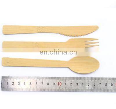 Biodegradable bio-disposable knife, fork, spoon, environmentally friendly natural bamboo