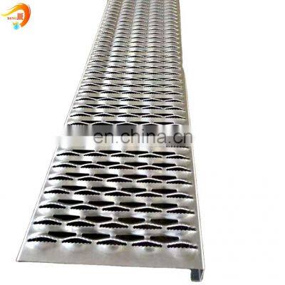 Factory Supplier construction materials anti slip perforated metal stair treads walkway