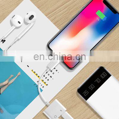 Wholesale 2 in 1 BT Version Adapter Applicable to 3.5mm Headphone Earphones Audio Adapter Cable Charging Music For Iphone photo-4