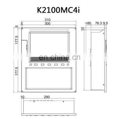 K2100MCi KND Serial Servo Bus KSSB CNC Controller of Milling Machine Maximum Number of Axes 6 Axis photo-5