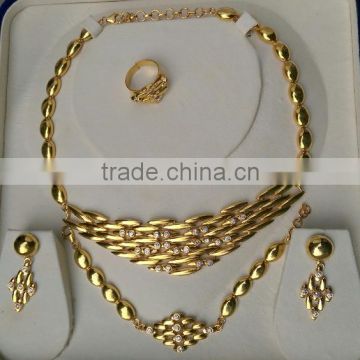 gold plated necklace