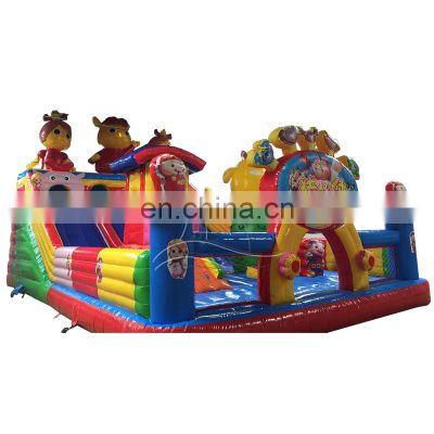 Hot Sale inflatable bouncy castle slide kids inflatable slide manufacturer