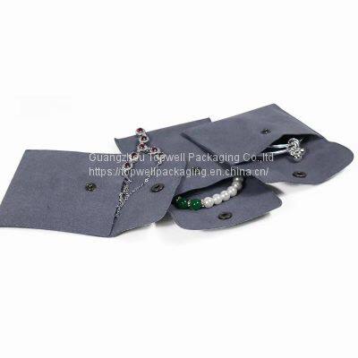 Personalized 100pcs Jewelry Velvet Pouches Bags For Earings Rings Neckalce Jewelry Packaging photo-3