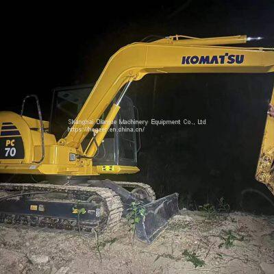 Used Komatsu PC70 Excavators With Good Machine Performance is for Sale photo-3