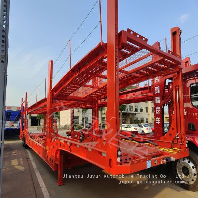 Passenger vehicles transporting semi-trailers Sedan SUV transport semi-trailer