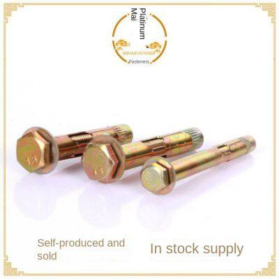 Floor Expansion, Color Zinc Plating, Hexagonal Sleeve Anchor, Expansion Bolt M10*80, Bomai, Long-term Supply photo-3